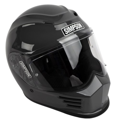 Simpson Speed Bandit Series Helmets SPBS4 Helmet, Bandit, Full Face, Gray, Armor, Gloss Finish, Small, Each
