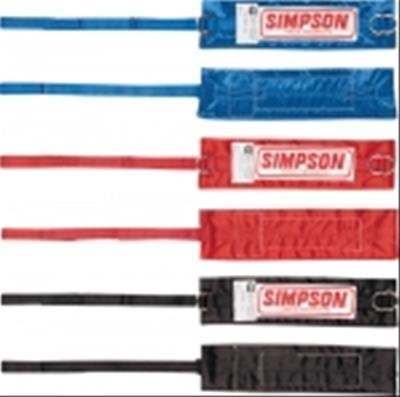 Simpson Arm Restraints 3600JBK Restraints, Jr. Dragster, Black, Pair