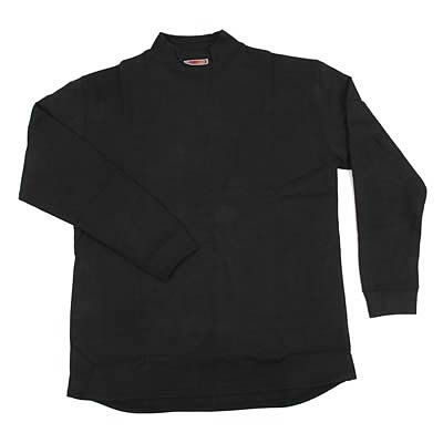 Simpson CarbonX Underwear Shirts 20600Z Fire Retardant Shirts, Long Sleeve, CarbonX, Black, Men's 2X-Large, SFI 3.3/1, Each