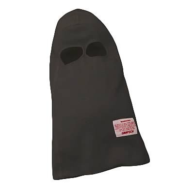 Simpson Nomex® Underwear Head Socks 23003BK Sock, Black, Nomex, Dual Eyehole Openings, 1 Layer, SFI 3.3 Safety Rating, Each