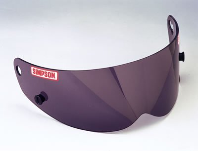 Simpson Replacement Helmet Shields 89402 Shield, Bandit Series, Blue Iridium, Each