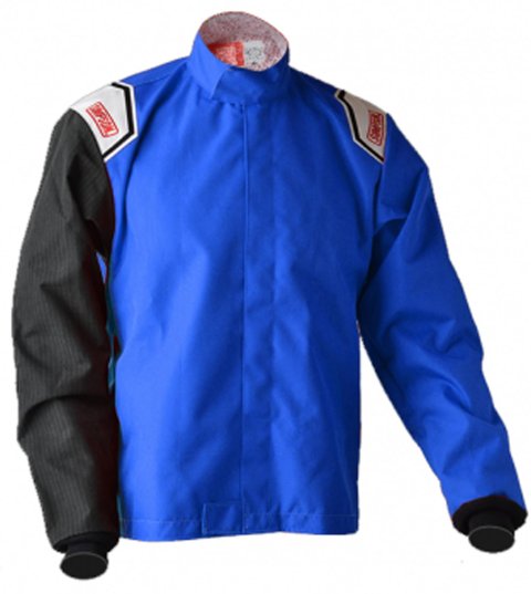 Simpson Apex Kart Racing Jackets 104482 Race Jacket, Apex, Junior, One Layer, Polyester, Carbonx Sleeves, Blue, Youth X-Large, Each