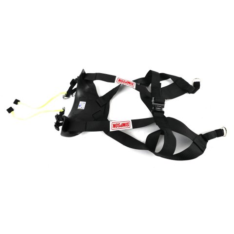 Simpson Hybrid Sport Restraints HSLRG11SAS Head and Neck Restraint Systems, Sport, In-seat Model, Sliding Tether, Quick-release, SFI 38.1, Each