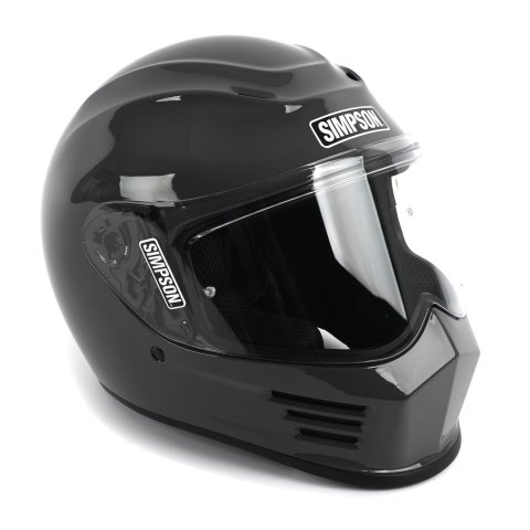 Simpson Speed Bandit Series Helmets SPBXL4 Helmet, Bandit, Full Face, Gray, Armor, Gloss Finish, X-Large, Each