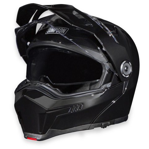 Simpson Journey Bandit Helmets JB2SM Helmets, Bandit, Modular, Gloss Black, DOT/ECE-Approved, Small, Each