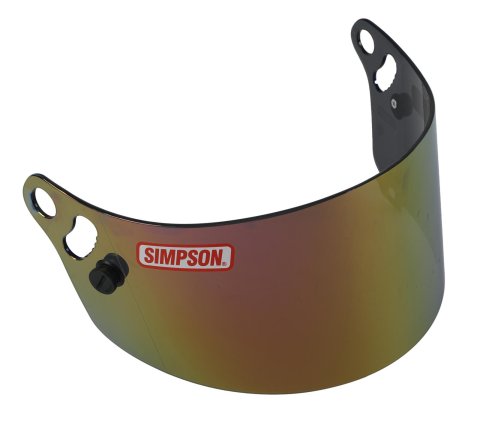Simpson Replacement Helmet Shields VPR03 Shields, Replacement, Iridium, Viper, Each