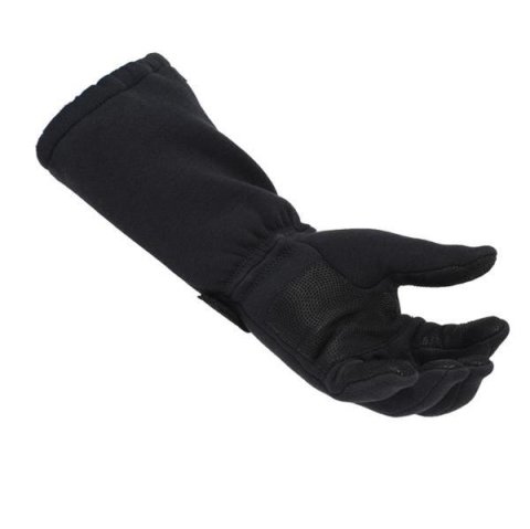 Simpson Holeshot 22 Drag Gloves 37017LK Driving Gloves, Gloves, Double Layer, Polyester/Leather, Black, SFI 20, Large, Pair