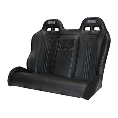 Simpson Racing Powersports Seats 116-510-304 Seats, Vortex Polaris RZR Rear Bench All Black