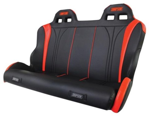 Simpson Racing Powersports Seats 303-510-305 Seats, Vortex Can Am X3 Rr Bench Blk/Char