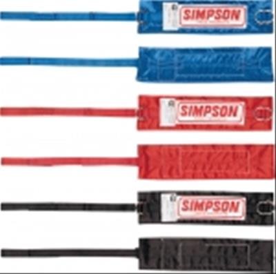 Simpson Arm Restraints 36001BK Restraint, Drag Race, Y-Strap Type, Black, Each