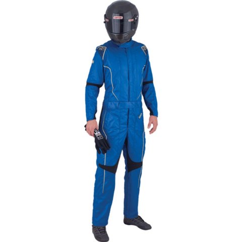 Simpson Racing Driving Suits DNA04201 DNA STD 3 LYR SUIT MEDIUM BLUE