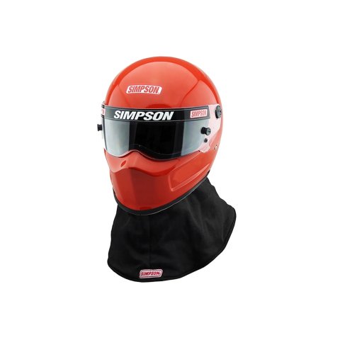 Simpson Drag Bandit Series Helmets 7220014 Helmet, Bandit, Full Face, Gloss Red, Snell SA2020, Small, Each
