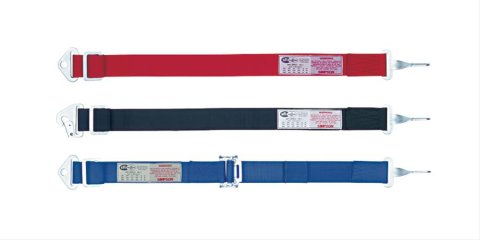 Simpson Camlock Dual Anti-Submarine Belts 2-Point Harness 34014BL Harness, Submarine Belts, Dual, Camlock, Bolt-In, Floor Mount, Blue, Each