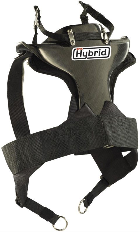 Simpson Hybrid Sport Restraints HSXLG11M61FIA Head and Neck Restraint System, Sport, Sliding Tether and Dual End Tether, Quick-release Anchor, FIA 8858-10, X-Large, Each