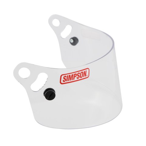 Simpson Replacement Helmet Shields VPR00 Shields, Replacement, Clear, Anti-fog Coating, Viper, Each