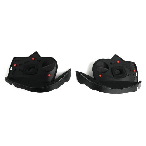 Simpson Helmet Cheek Pads GBCPLG-5 Pads, Black, 5mm Thinner, Ghost Bandit, Large, Pair