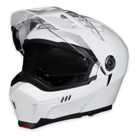 Simpson Journey Bandit Helmets JB1MD Helmets, Bandit, Modular, Gloss White, DOT/ECE-Approved, Medium, Each