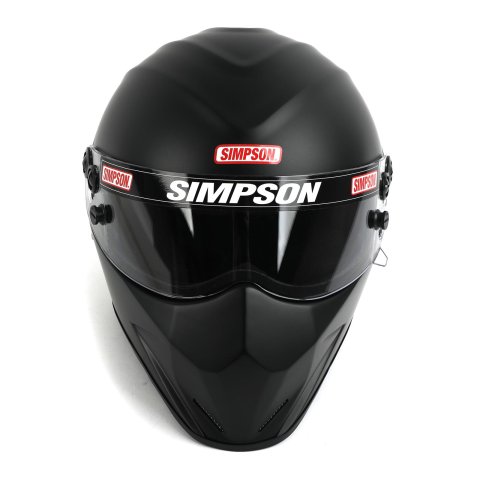 Simpson SA2020 Diamondback Series Helmets 7297128 Helmet, Diamondback, Full Face, Matte Black, Snell SA2020, Large, Each