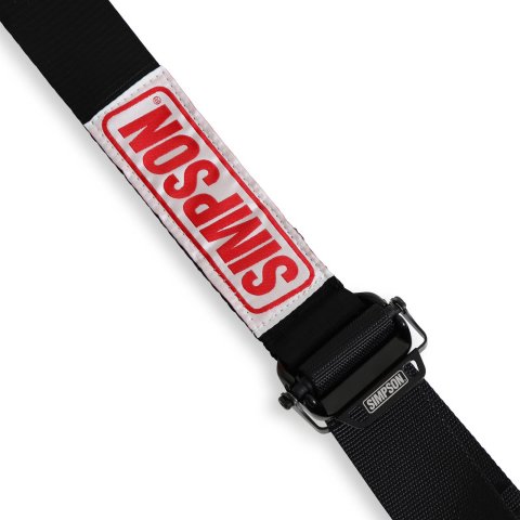 Simpson Double Pull Down Latch and Link SFI 5-Point Harness 12LD5WC Harness, Complete, Latch. 5 Point, 2.00 Should Belt, 2.00 Lap Belt, Individual-Type, Clip-In, Floor/Roll Bar Mount, Black, Each