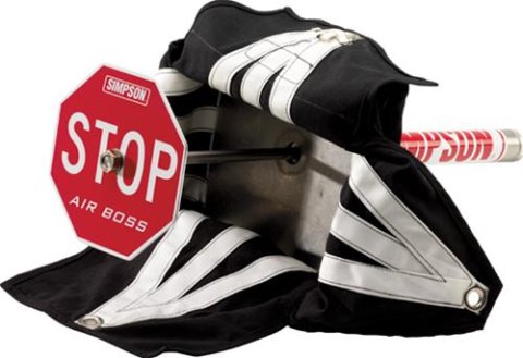 Simpson Air Boss Parachutes 42041R Parachute, Boss, 10 ft., Red, Each