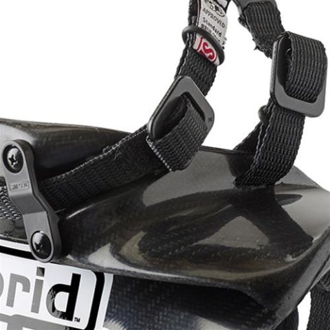 Simpson Hybrid Pro Lite Restraints HYPLLRG11 Head and Neck Restraint System, Lite, Sliding Tether and Quick-release Tether, Quick-release Anchor, SFI 38.1, Large, Each