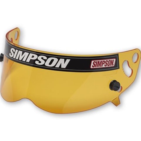 Simpson Racing Helmet Shields 84502 VENATOR SHIELD- AMBER