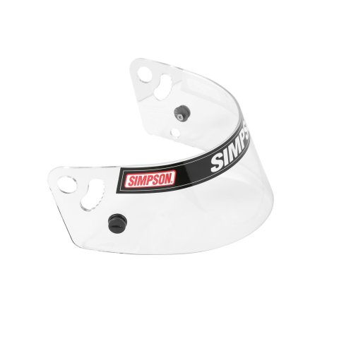 Simpson Replacement Helmet Shields 1010-17 Shield, Clear, Shark, Vudo, Each