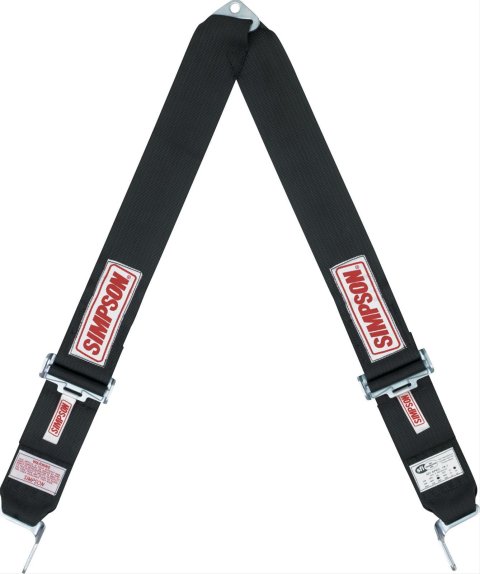 Simpson Camlock Shoulder 1-Point Harness 33005R 3" CAMLOCK V HARNESS ROLL BAR MOUNT BOLT-IN, RED