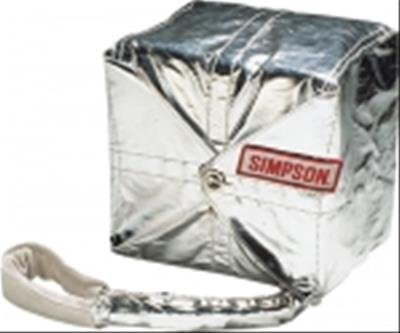 Simpson Racing Parachute Assemblies 42050BK 14FT PARACHUTE W/KEVLAR SHROUD LINES -BLACK