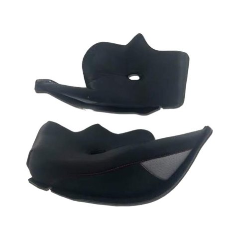 Simpson Helmet Cheek Pads GBCPMD-5 Pads, Black, 5mm Thinner, Ghost Bandit, Medium, Pair