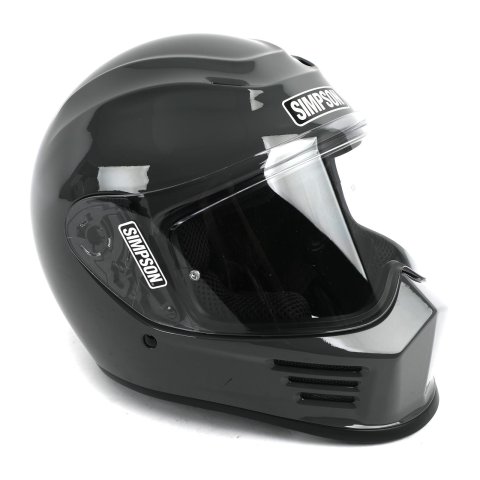 Simpson Speed Bandit Series Helmets SPBL4 Helmet, Bandit, Full Face, Gray, Armor, Gloss Finish, Large, Each