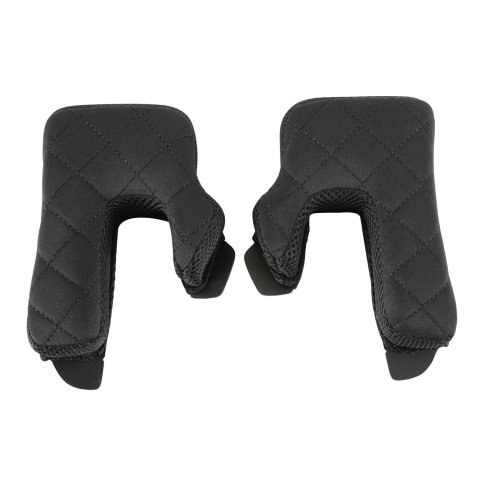 Simpson Helmet Cheek Pads SPEED25CPXLXXL Pads, Black, Speed Bandit, 25mm, X-Large, 2X-Large, Pair