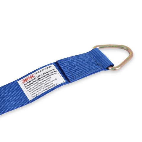 Simpson Racing Tie-Down Straps 35015BJ JUNKYARD DOG AXLE STRAP