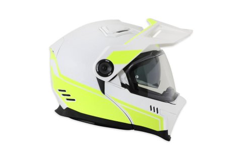 Simpson Racing Helmets JBDWYLG JOURNEY BANDIT HELMET YELLOW/WHITE LG