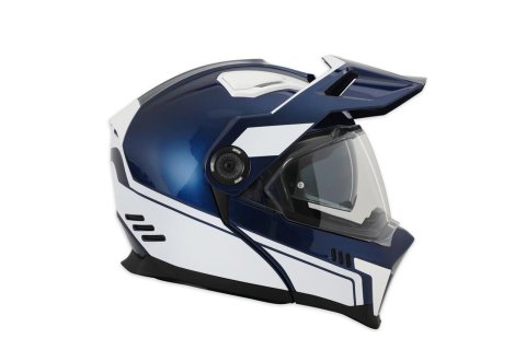 Simpson Racing Helmets JBDUW2X JOURNEY BANDIT HELMET BLUE/WHITE XXL