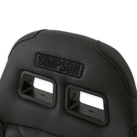 Simpson Vortex II Off-Road Suspension Seats S104-304-2 Powersports Seats, Offroad, Suspension, Vinyl, Black, Pair