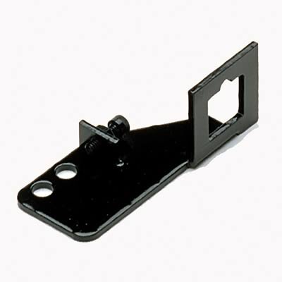 JET 700R4 Adjustable TV Cable Brackets 700225 Bracket, Steel, Black, Chevy, 700R4, Holley, Edelbrock, Carter, Each
