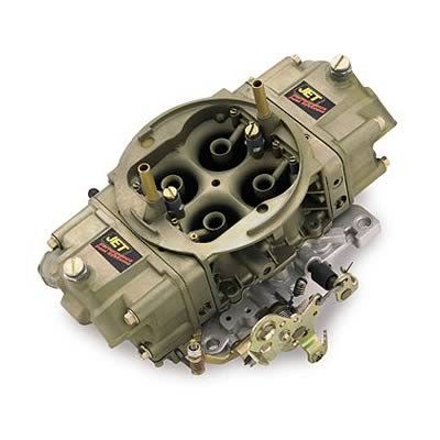 JET Model 4150 Stage 2 650 CFM 4-Barrel Carburetor 4777S2 Carburetor, 2, cfm, Square Bore, Dual Inlet, Dichromate, Each