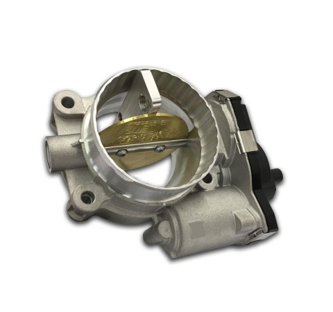 JET Powr-Flo Throttle Bodies 76122 Throttel Body, Powr-Flo, Multi-Port Injection, 1 Venturi, 74.00mm Venturi Diameter, Aluminum, Natural, Cadillac, Chevy, GMC, Each