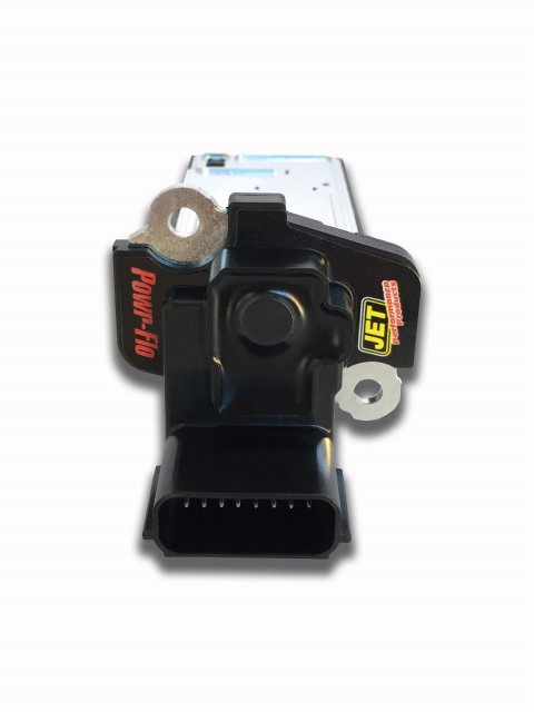 JET Powr-Flo Mass Airflow Sensors 69191 Air Meter, Plastic, Black, Buick, Cadillac, Chevy, Each