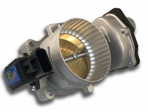 JET Powr-Flo Throttle Bodies 76125 Body, Powr-Flo, Aluminum, Natural, Ford, 5.4L, Each