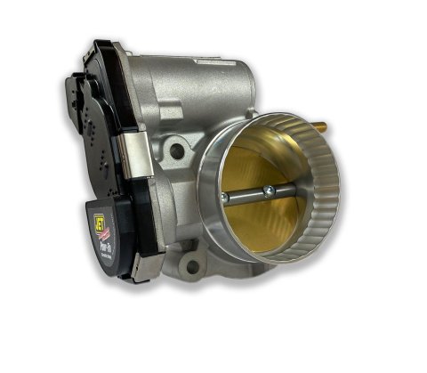 JET Powr-Flo Throttle Bodies 76143 Body, Powr-Flo, Aluminum, Natural, Chevrolet, GMC, Each