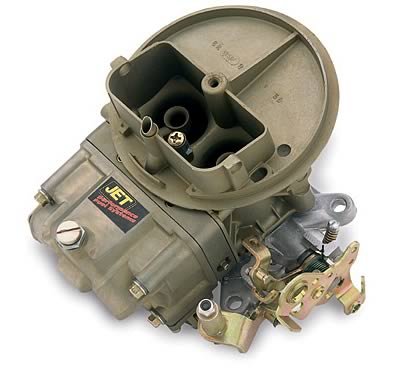 JET Model 2300 Stage 3 500 CFM 2-Barrel Carburetor 4412S3 Carburetor, 3, cfm, Holley Flange, Single Inlet, Dichromate, Each