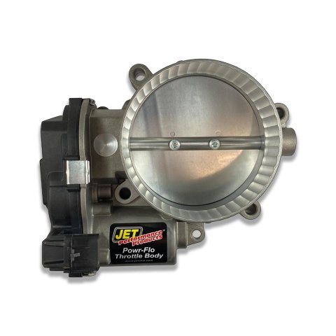 JET Powr-Flo Throttle Bodies 76129 Body, Powr-Flo, 95.00mm, Aluminum, Natural, Universal, Each