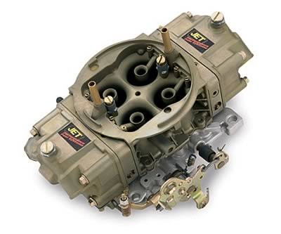 JET Model 4150 Stage 2 850 CFM 4-Barrel Carburetor 4781S2 Carburetor, 2, cfm, Square Bore, Dual Inlet, Dichromate, Each