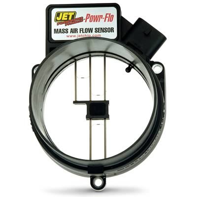 JET Powr-Flo Mass Airflow Sensors 69107 Air Meter, Plastic, Black, Cadillac, Each