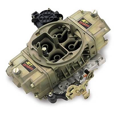 JET Model 4160 Stage 3 750 CFM 4-Barrel Carburetor 3310S3 Carburetor, 3, cfm, 4-Barrel, Square Bore, Vacuum, Dual Inlet, Dichromate, Each