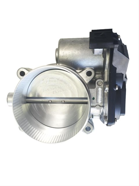 JET Powr-Flo Throttle Bodies for 2011-2014 F-150, MUSTANG - 76112 Body, Powr-Flo, MPI, Cast Aluminum, Natural, Ford, 5.0L, Each