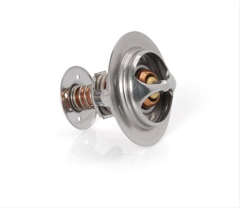 JET Low Temp Stats 10185 Thermostat, 160 Degree, Stainless Steel, Ford, 5.0L, Each