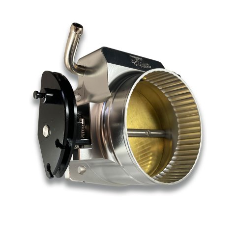 JET Powr-Flo Throttle Bodies 76135 Body, Powr-Flo, Aluminum, Natural, 102mm, Chevy, Pontiac, Each